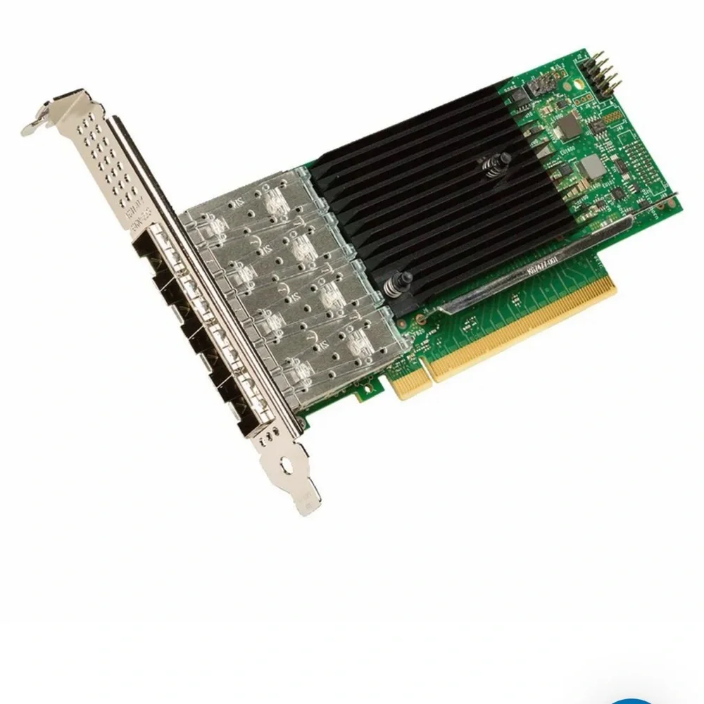 Intel Silver and Green Graphics Card